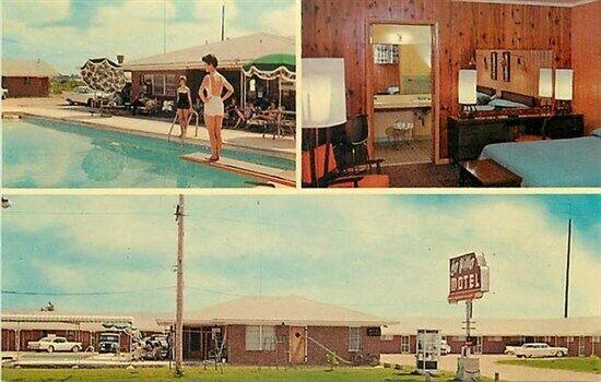 AR, Lake Village, Arkansas, La Villa Motel, Multi View, Dexter No. 28341-B