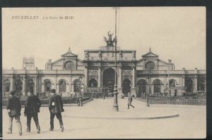 Belgium Postcard - Bruxelles - La Gare Du Midi     T1854