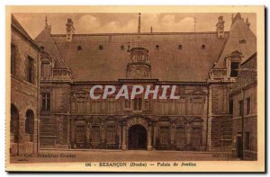 Besancon - Courthouse - Old Postcard