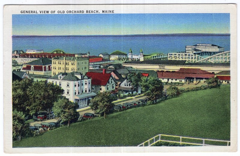 General View Of Old Orchard Beach, Maine