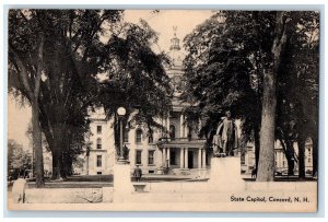 c1940's State Capitol Building Concord New Hampshire NH Vintage Postcard 