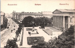 Hungary Budapest Museum Vintage Postcard 09.47