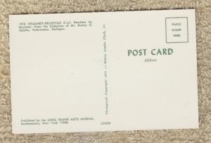 Delauney-Belleville 1912 Classic Car Automobile Post Card Unused