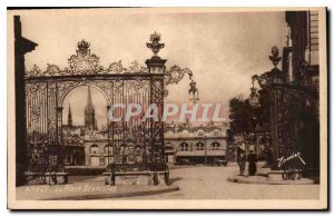 Old Postcard Nancy Place Stanislas