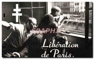 Old Postcard Liberation Army Paris August 19, 1944 The FFI s & # 39emparent o...