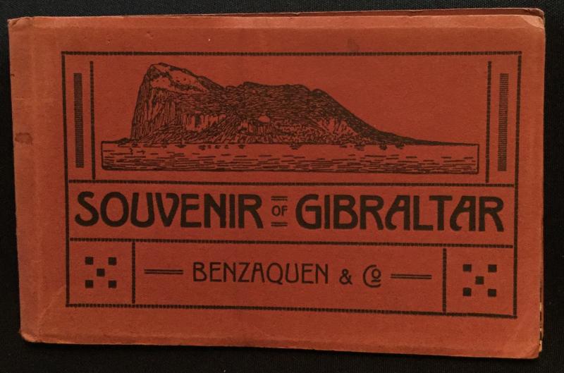 Postcard Unused Book of 12 Postcards Gibraltar LB