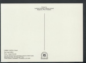 Wales Postcard - Chirk Castle, Clwyd - The Long Gallery     T7987