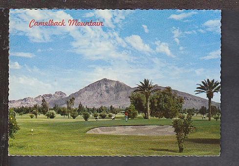 Camelback Mountain Near Phoenix AZ Postcard BIN