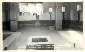 RPPC Postcard Interior Of Chaco Indian Kiva Aztec Ruins NM Frashers Photo B8195