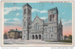 Pennsylvania Erie Saint Patricks Church And Rectory