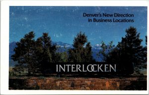 Denver New Direction Business Locations Interlocken Postcard CO Colorado UNP VTG 