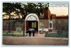 c1910s Gateway, State Penitentiary, Salem Oregon OR Unposted Antique Postcard 