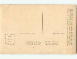 Pre1924 rppc THREE MEN ALL WEARING HATS AT STUDIO Duluth Or Minneapolis MN r6915