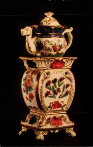 Russia Leningrad The Hermitage Museum Tea Pot & Stand For Holding It The Mikl...