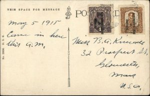 Ciudad Juarez Mexico Mission Guadalupe c1910 Postcard