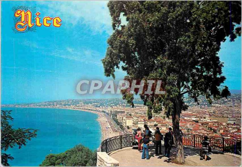 Modern Postcard The Sun of the French Riviera Nice General view