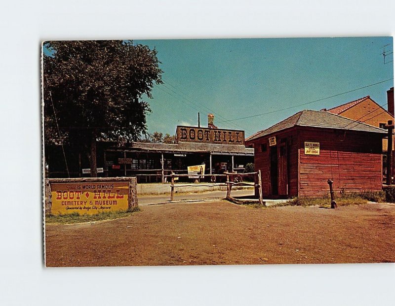 Postcard Boot Hill, Dodge City, Kansas 