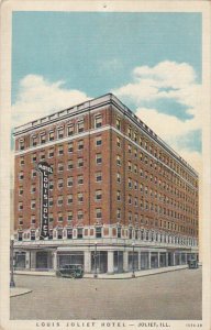 Illinois Joliet Louis Joliet Hotel Curteich