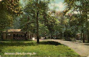 PA - Reading. Carsonia Park Scene