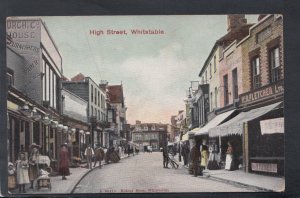 Kent Postcard - High Street, Whitstable   HP474