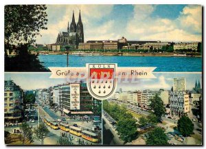 Postcard Modern Gruesse Koeln am Rhein