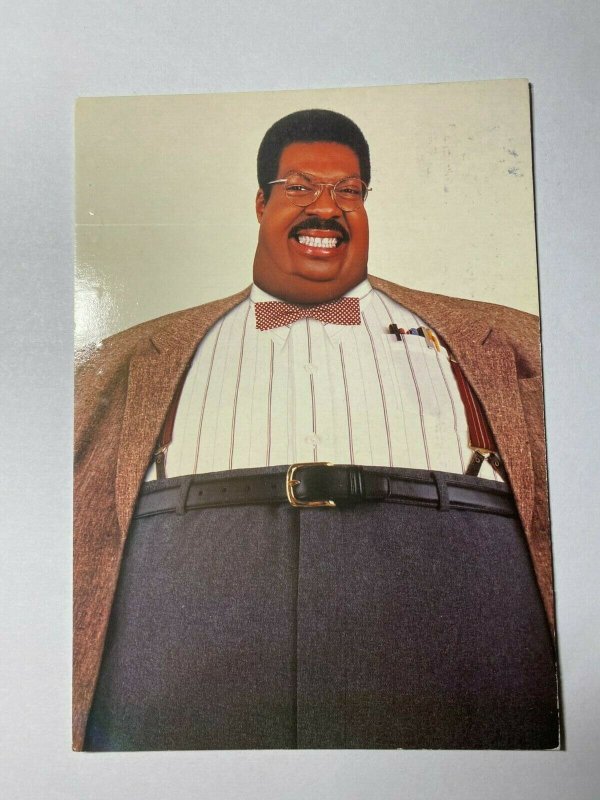 POSTED FILM POSTCARD - EDDIE MURPHY THE NUTTY PROFESSOR  (KK615) 