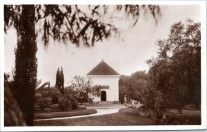 postcard rppc Morocco - Rabat - Mausoleum of Marshal Lyautey