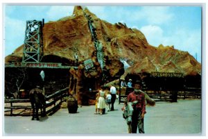 c1960 Frontier Ghost Mine Exterior View Oklahoma City Oklahoma Vintage Postcard