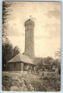 Germany Postcard Suntelturm Shelter Hanoverian Mountain Association 1910