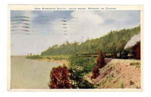 MI - Petoskey. Pere Marquette Special South Bound Train