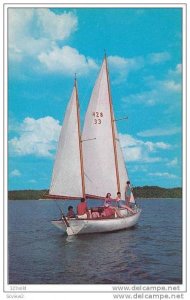 Sailing on Kentucky Lake, Lower Tennessee,40-60s
