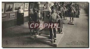 Old Postcard Militaria Paris Musee de l & # 39armee bust of Marechal Bugeaud