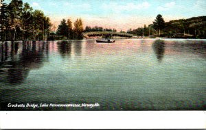 Maine Norway Lake Pennesseewassee Crocketts Bridge