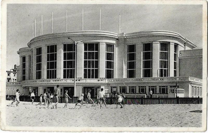 Belgium Knokke Albert Strand Beach Real Photo 01.21