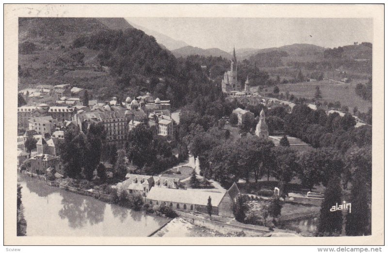 La Basilique Et Les Chutes Du Gave, LOURDES (Hautes Pyrenees), France, 1910-1...