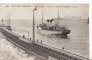 France Postcard - Boulogne-Sur-Mer - La Jetee Ouest  - Ref 5805A