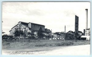 RPPC  CLEWISTON, Florida FL ~ U.S. SUGAR CORPORATION ca 1940s  Postcard