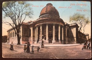 Vintage Postcard 1913 Woolsey Hall, Yale University, New Haven, Connecticut (CT)