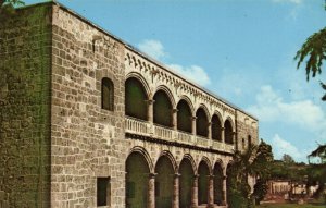 dominican republic, SANTO DOMINGO, Alcázar de Colón, Palace (1960s) Postcard