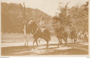 RP: Manoir-Cap-Rouge, CAP-ROUGE, Canada, 1910s; Horse Back Riding