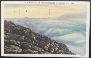 Vintage Postcard 1936 Whiteface Mountain, Adirondack Mountains, Wilmington, N.Y.