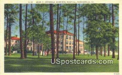 John D Archbold Memorial Hospital - Thomasville, Georgia GA