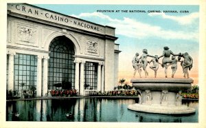 Cuba - Havana. Fountain at National Casino