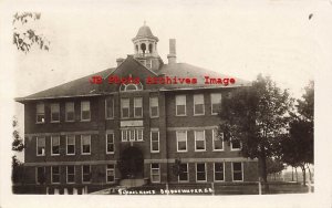 SD, Bridgewater, South Dakota, RPPC, School House, Big 4 Post Card Photo