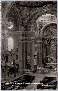 Innsbruck Austria Plankirche St. Jakob Deutschmeistergrab Photo RPPC Postcard