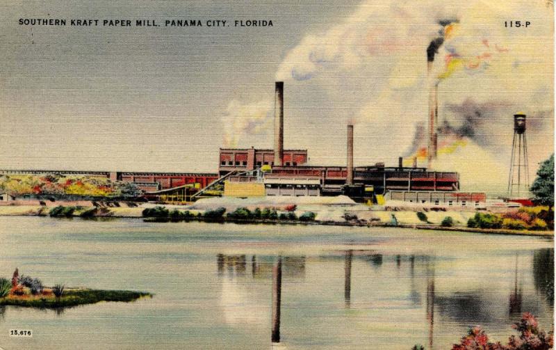 FL - Panama City. Southern Kraft Paper Mill