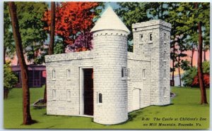 M-105584 The Castle at Children's Zoo on Mill Mountain Roanoke Virginia USA