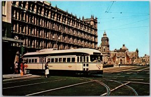 Mexico City 2393 PCC Cars From To Win Cities & Detroit Floating Garden Postcard