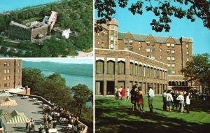 Postcard Hotel Thayer Grounds Of US Military Academy Popular Site West Point NY