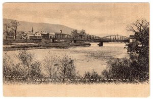 Allegheny River Bridge At Salamanca, N.Y.